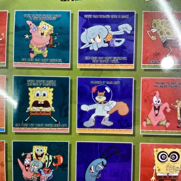 New SpongeBob SquarePants 16 Month Calendar - Picture 2 of 4